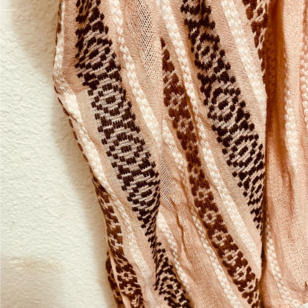 Bohemian Striped Kimono Cardigan